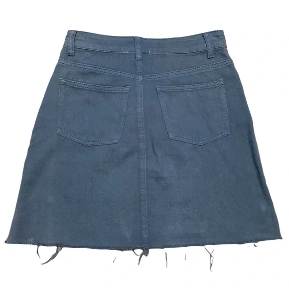 MIAMI Blue Denim Skirt Small - Picture 3 of 4